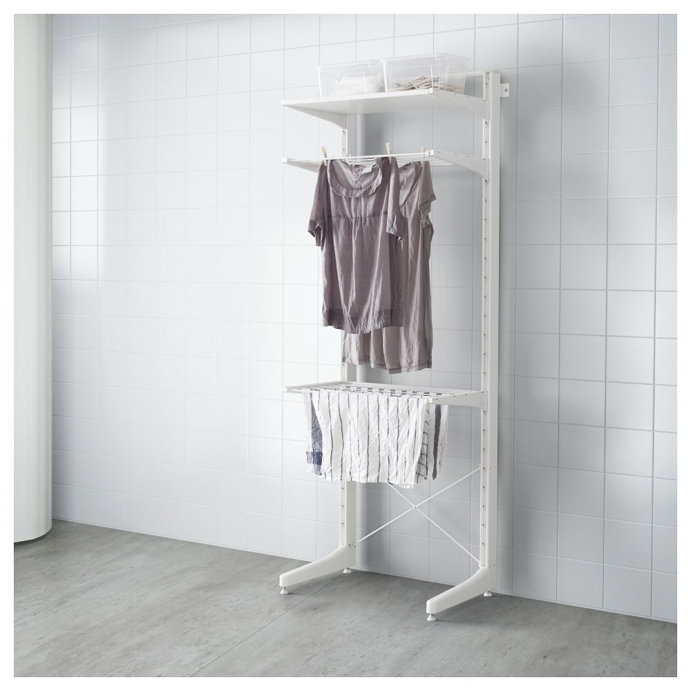 Стойка, ножка, сушилка АЛЬГОТ, белый (70x67x194 см) - фото 1