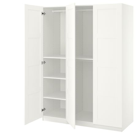Гардероб, комбинация IKEA PAX ПАКС, BERGSBO БЕРГСБУ 195.031.19