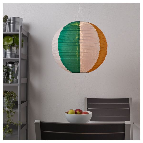 Подвесная светодиодная лампа СОЛВИДЕН, для сада, шаровидный разноцветный (45 см) - фото 3