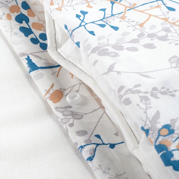 Комплект постельного белья,3 предм., цветок 150x200/50x70 см IKEA BENVED БЕНВЕД 304.559.18 - схема-чертеж с размерами