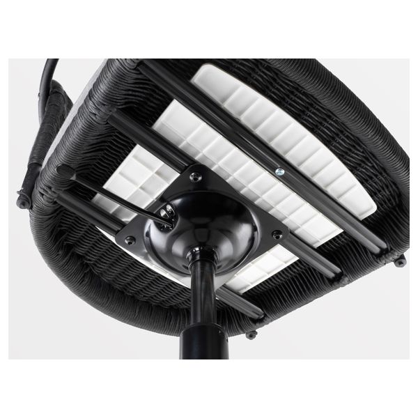 Рабочий стул ГРЕГОР, черный, Сванби серый - фото 7