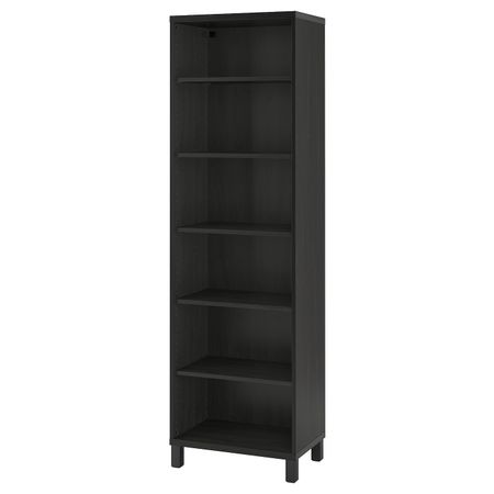 Шкаф, черно-коричневый 60x40x202 см IKEA BESTÅ БЕСТО 292.849.89