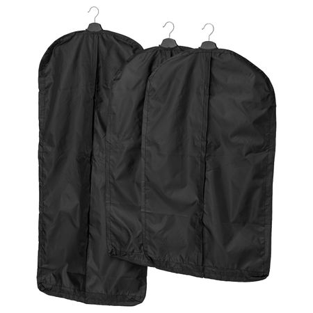 Чехол для одежды, 3 штуки, черный IKEA СКУББ 603.889.32
