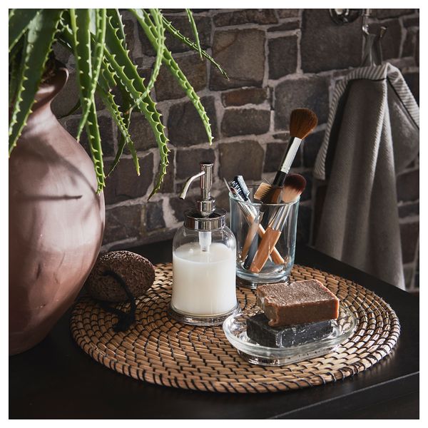 Дозатор для жидкого мыла, хромированный IKEA BALUNGEN БАЛУНГЕН 902.915.04 - фото 3