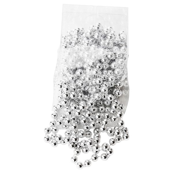 Гирлянда ВИНТЕР 2015, жемчужины серебристый (5 м) - схема-чертеж с размерами