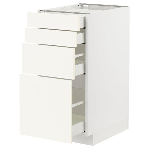 Напольный шкаф 4 фасада,4 ящика IKEA METOD МЕТОД, MAXIMERA МАКСИМЕРА 095.072.12 - фото 2