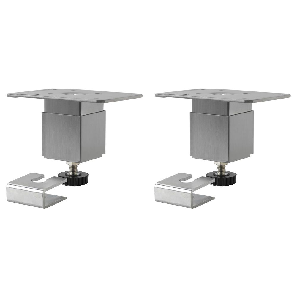 Ножка, нержавеющая сталь 8 см IKEA UTBY УТБИ 503.680.86 - фото 1