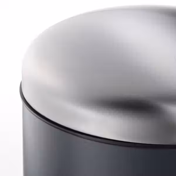 MJÖSA Ведро с откидной крышкой - темно-серый 30 л - фото 2