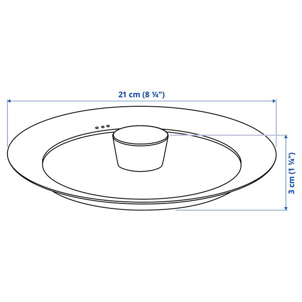 IKEA, дополнительный ракурс - схема-чертеж с размерами