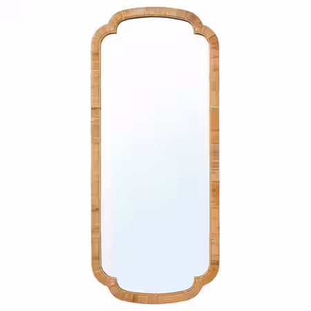 KANDLENÖT КАНДЛЕНЁТ Зеркало - ротанг 60x140 см