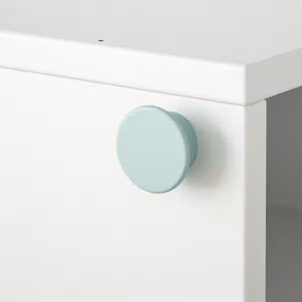 SMUSSLA Прикроватная тумба/полочный модуль - белый - схема-чертеж с размерами