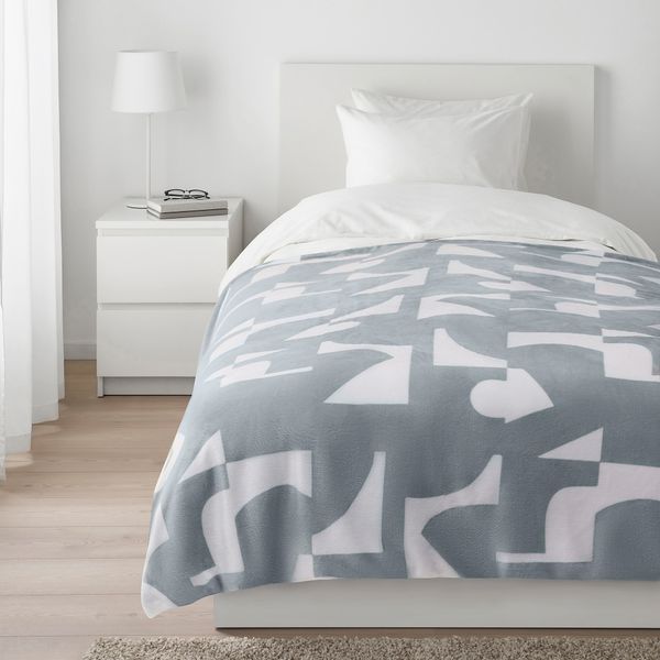 Покрывало, 150x200 см IKEA BROKSTARR 105.671.44 - фото 3