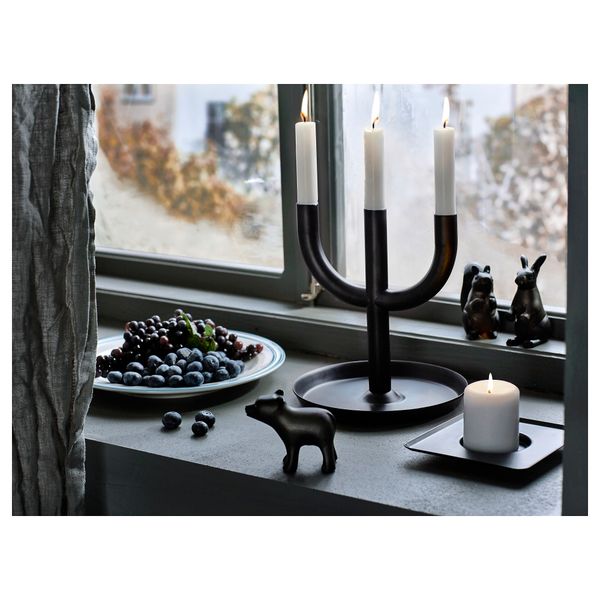 Набор украшений, 3 штуки РЁРН, зверюшка, черный - схема-чертеж с размерами