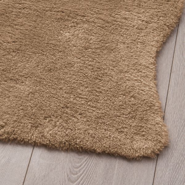 Ковер, 55x85 см, бежевый IKEA TOFTLUND ТОФТЛУНД 905.645.18 - схема-чертеж с размерами