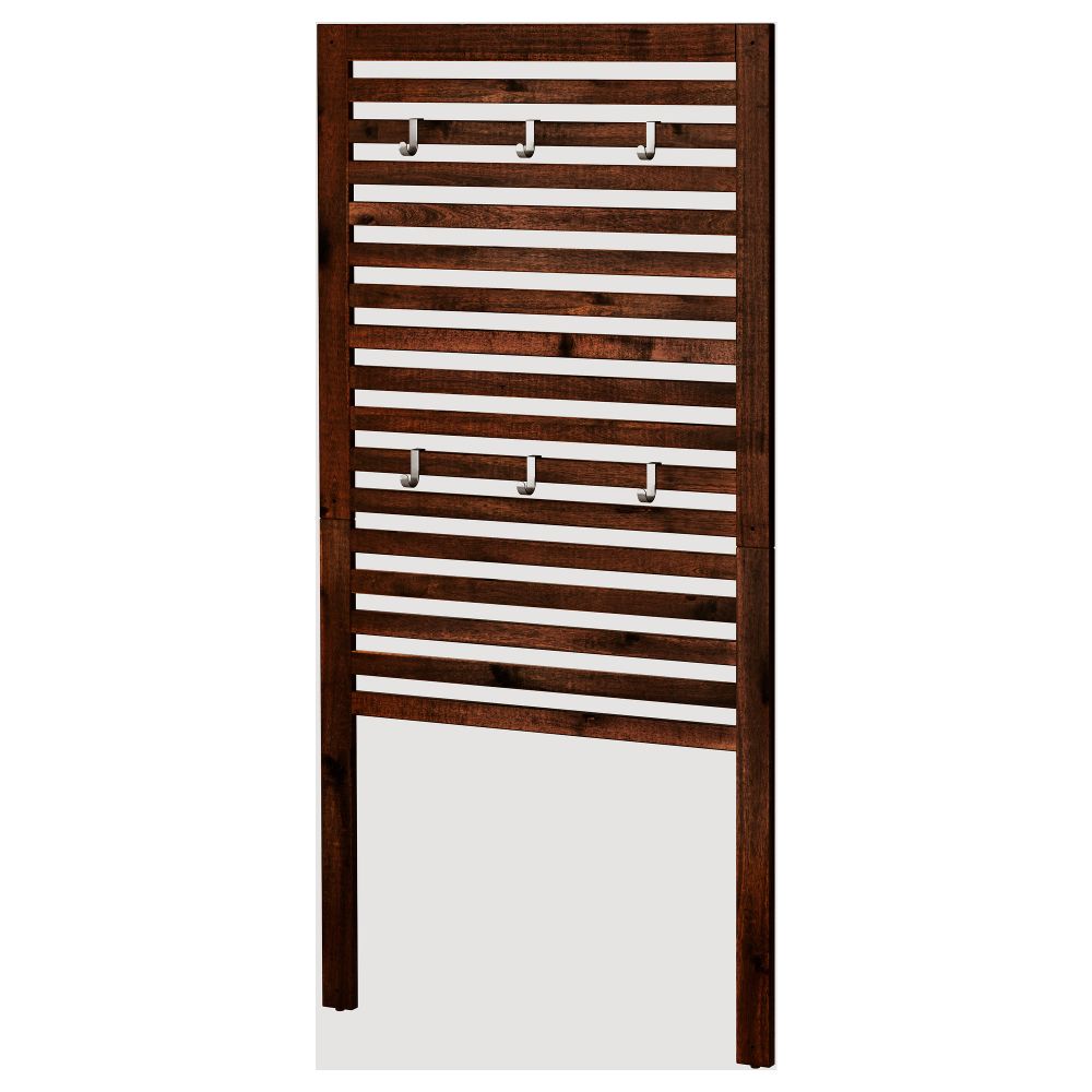 Настенная панель ЭПЛАРО, коричневый коричневая морилка (80x158 см) - фото 1