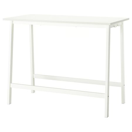 MITTZON Конференц-стол - белый 140x68x105 см