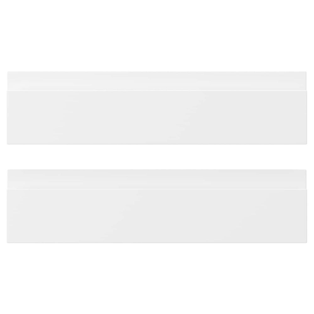 Фронтальная панель ящика, матовый белый 40x10 см IKEA VOXTORP ВОКСТОРП 703.674.20 - фото 1
