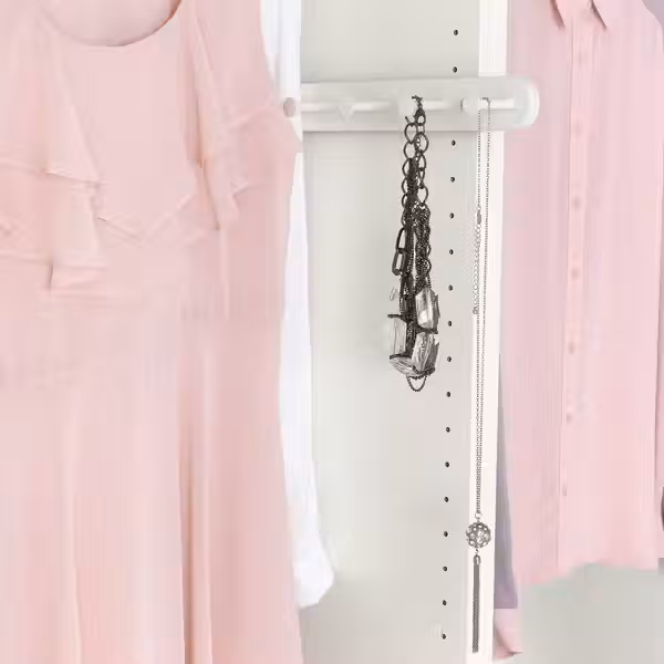 KOMPLEMENT Выдвижная многофункцион вешалка - белый 35 см - фото 2