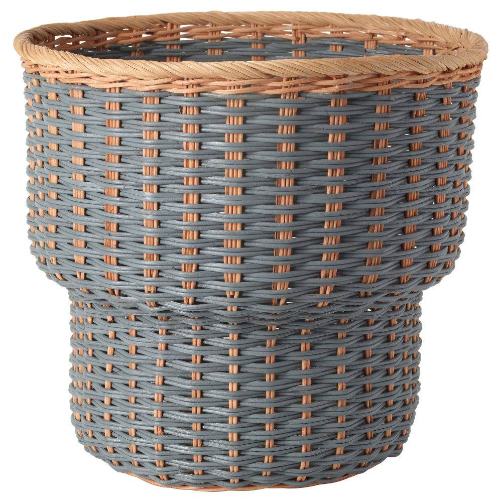 Кашпо СТЕНБЭР, серый - фото 1