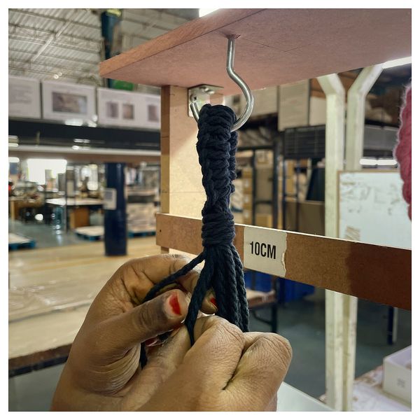 Подвесной держатель для кашпо, черный IKEA MÄVINN 505.750.38 - фото 3