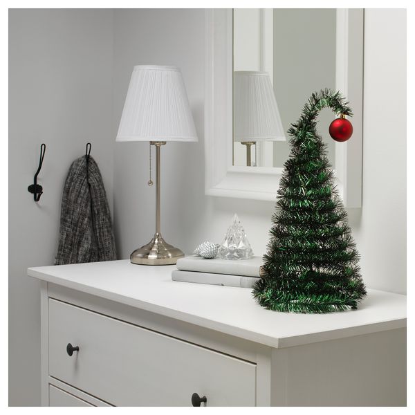 Растение искусственное ФЕЙКА, рождественская елка зеленый (40 см) - фото 3