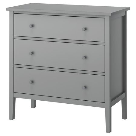 GULLABERG Комод с 3 ящиками - серый 99x48x100 см