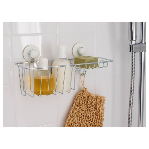 Корзина с крючком ИММЕЛЬН, оцинкованный (30x15 см) - схема-чертеж с размерами