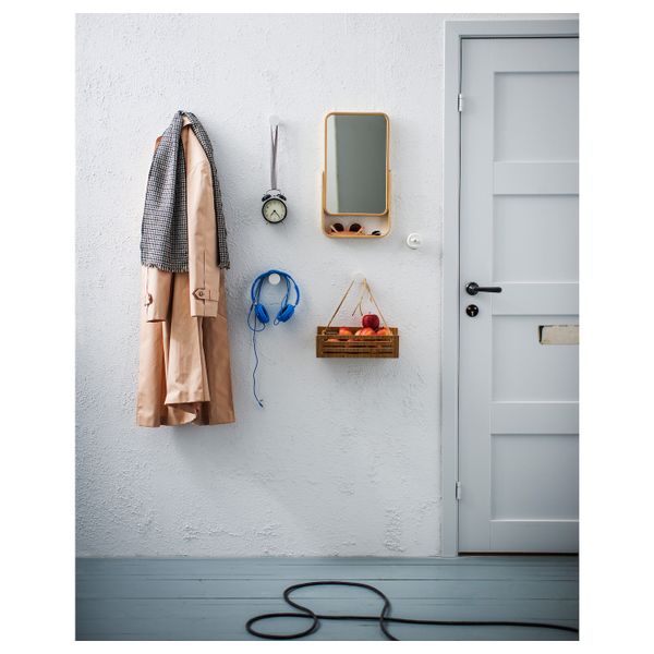 Зеркало настольное, ясень 27x40 см IKEA IKORNNES ИКОРННЕС 503.692.17 - фото 4