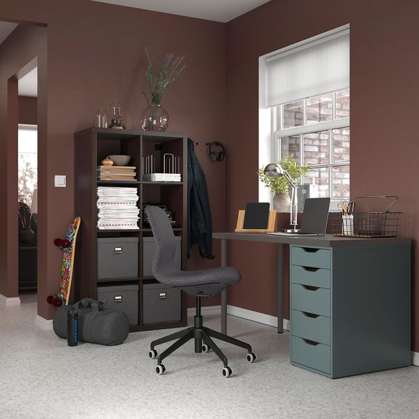 Столешница, 120x60 см, темно-серый IKEA LAGKAPTEN ЛАГКАПТЕН 704.606.73 - фото 3