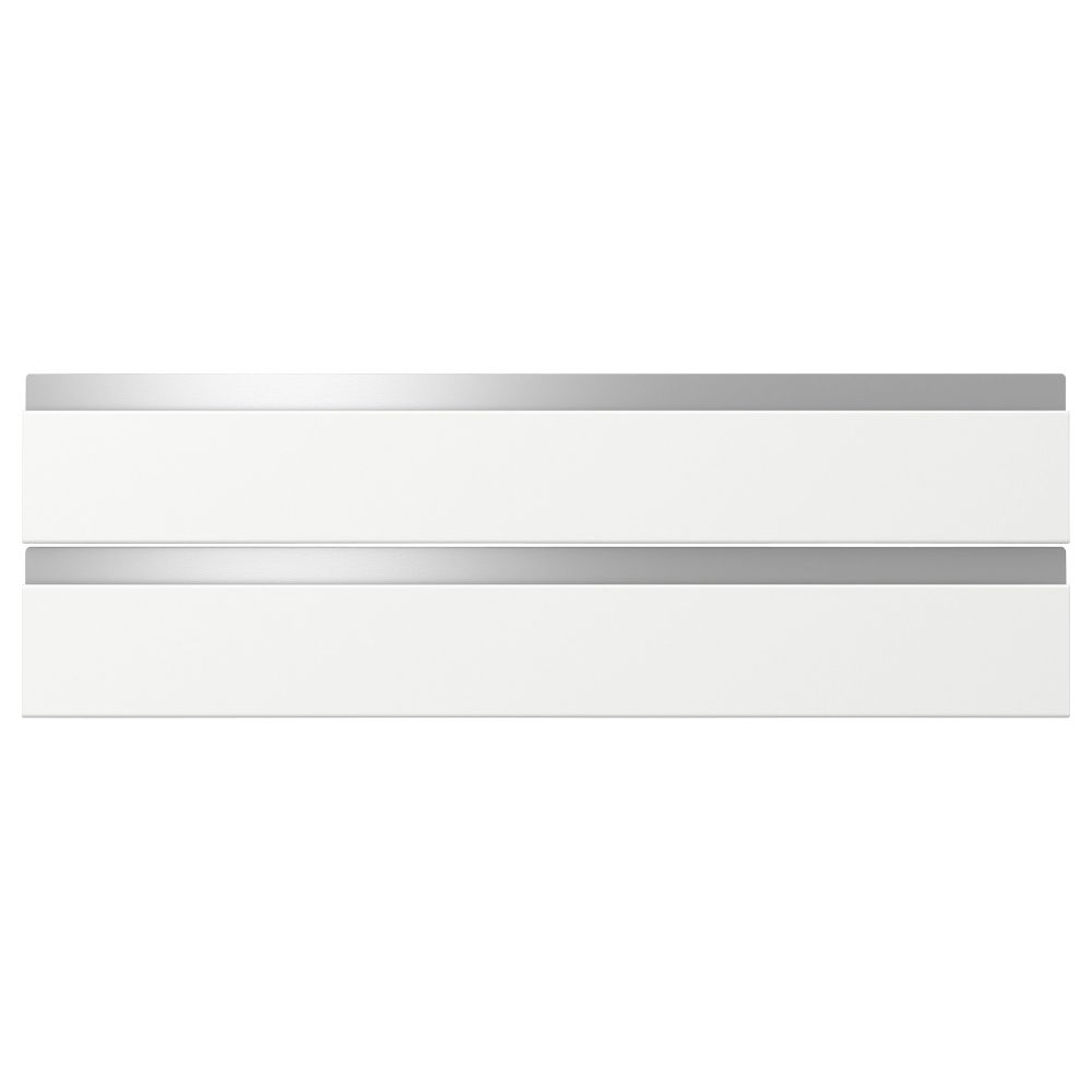 Фронтальная панель ящика НОДСТА, белый, алюминий - фото 1