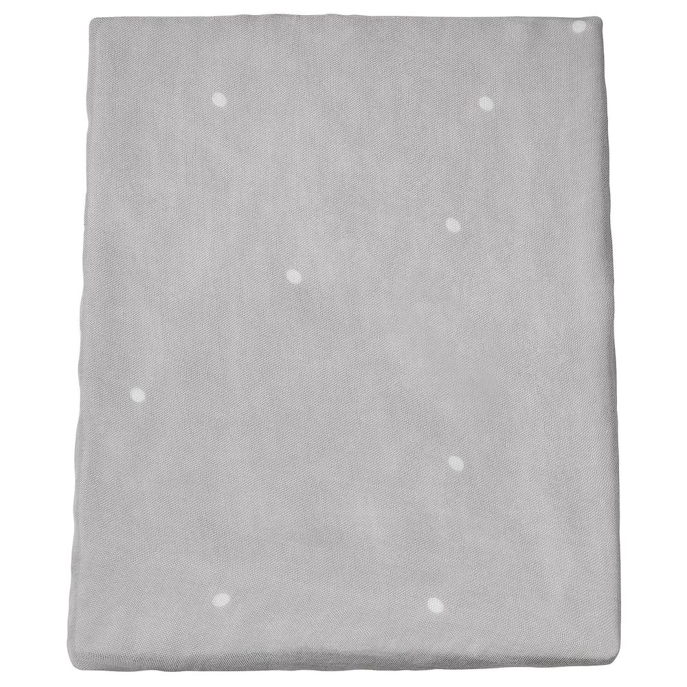 Чехол на пеленальную подстилку, точечный/серый 48x74 см IKEA VÄDRA ВЭДРА 305.033.73 - фото 1