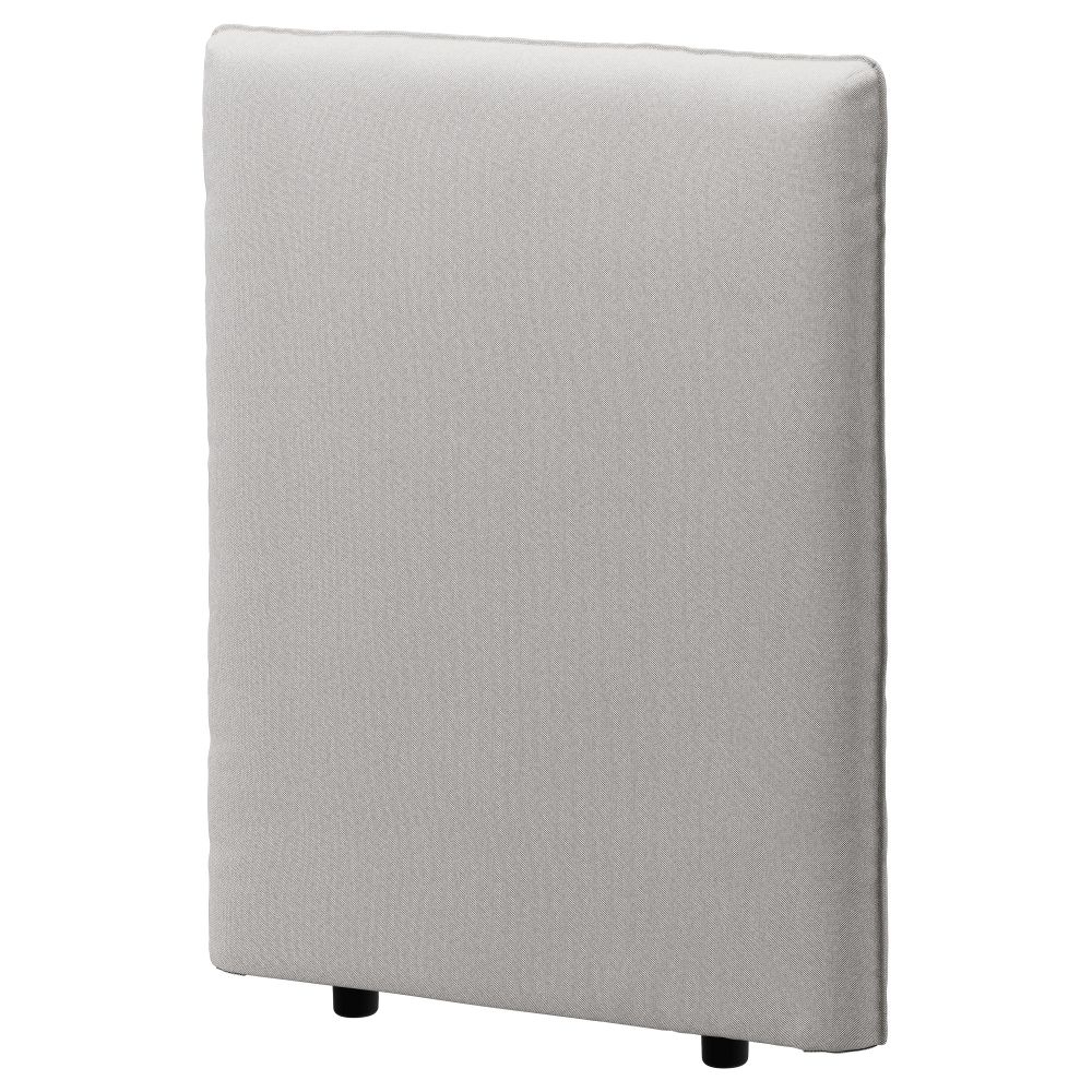 Чехол на спинку ВАЛЛЕНТУНА, Оррста светло-серый (80x100 см) - схема-чертеж с размерами