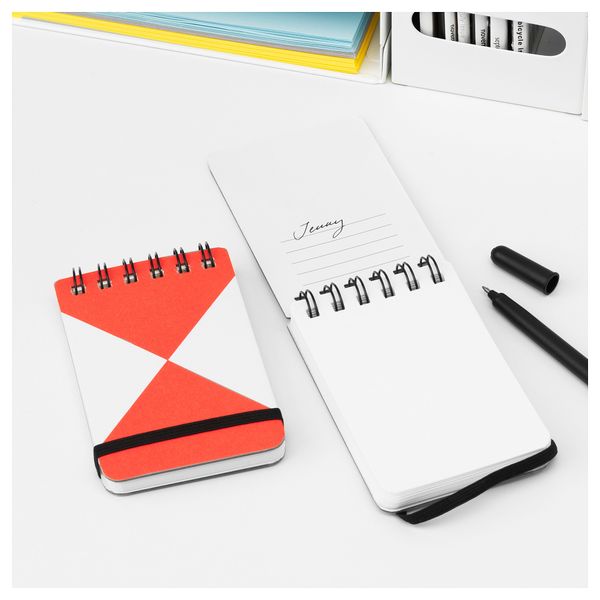 Книжка для записей,комплект из 2 штуки КНАЛЛЬГУЛЬ (13x8 см) - фото 2