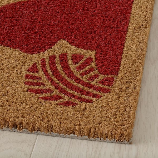 Придверный коврик, 40x60 см, красный IKEA KELDERNÄS 205.048.15 - схема-чертеж с размерами