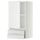 Навесной шкаф с дверцей, 2 ящика МЕТОД / МАКСИМЕРА, белый, Нодста белый