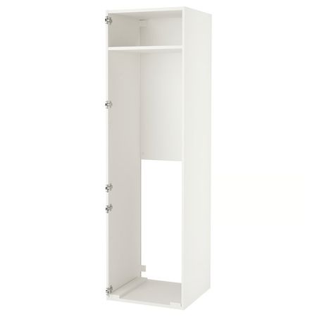ENHET Высок шкаф д/холодильника/морозильн - белый 60x60x210 см