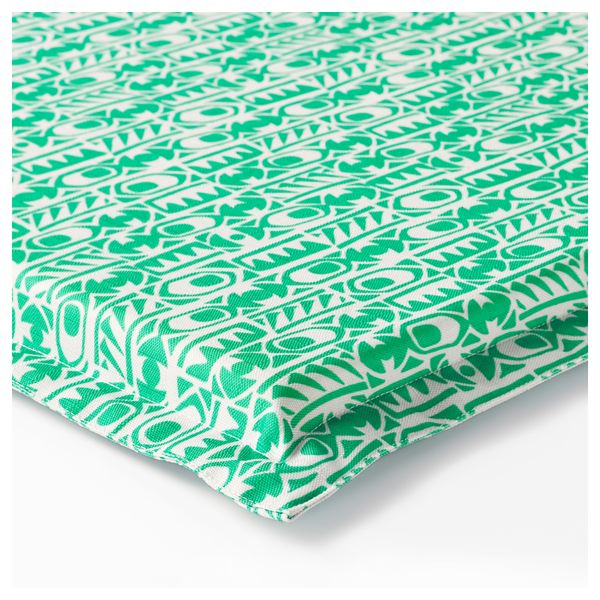 Подушка на садовую мебель НЭСТОН, зеленый (116x47 см) - схема-чертеж с размерами