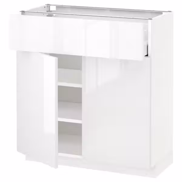 METOD / MAXIMERA Напольный шкаф с ящиком/2дверцами - фото 1