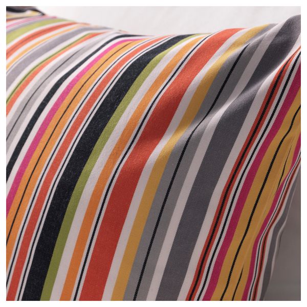 Чехол на подушку ОКЕРВАЛЛЬМО, разноцветный (50x50 см) - фото 2
