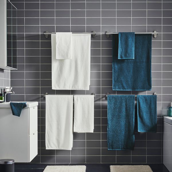 Банное полотенце, белый 70x140 см IKEA VÅGSJÖN ВОГШЁН 403.509.87 - фото 3