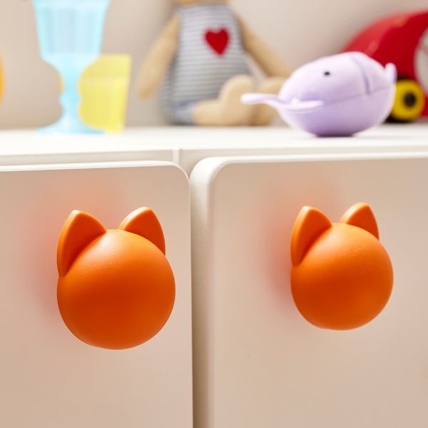 GREJSIMOJS ГРЕЙСИМОЙС Ручка мебельная - оранжевый/кот 38 мм - фото 4
