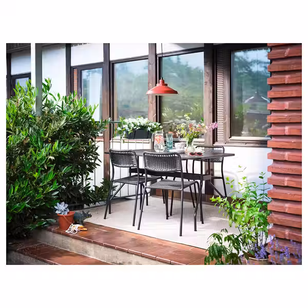 MORUM Ковер безворсовый, д/дома/улицы - бежевый 160x230 см - фото 4