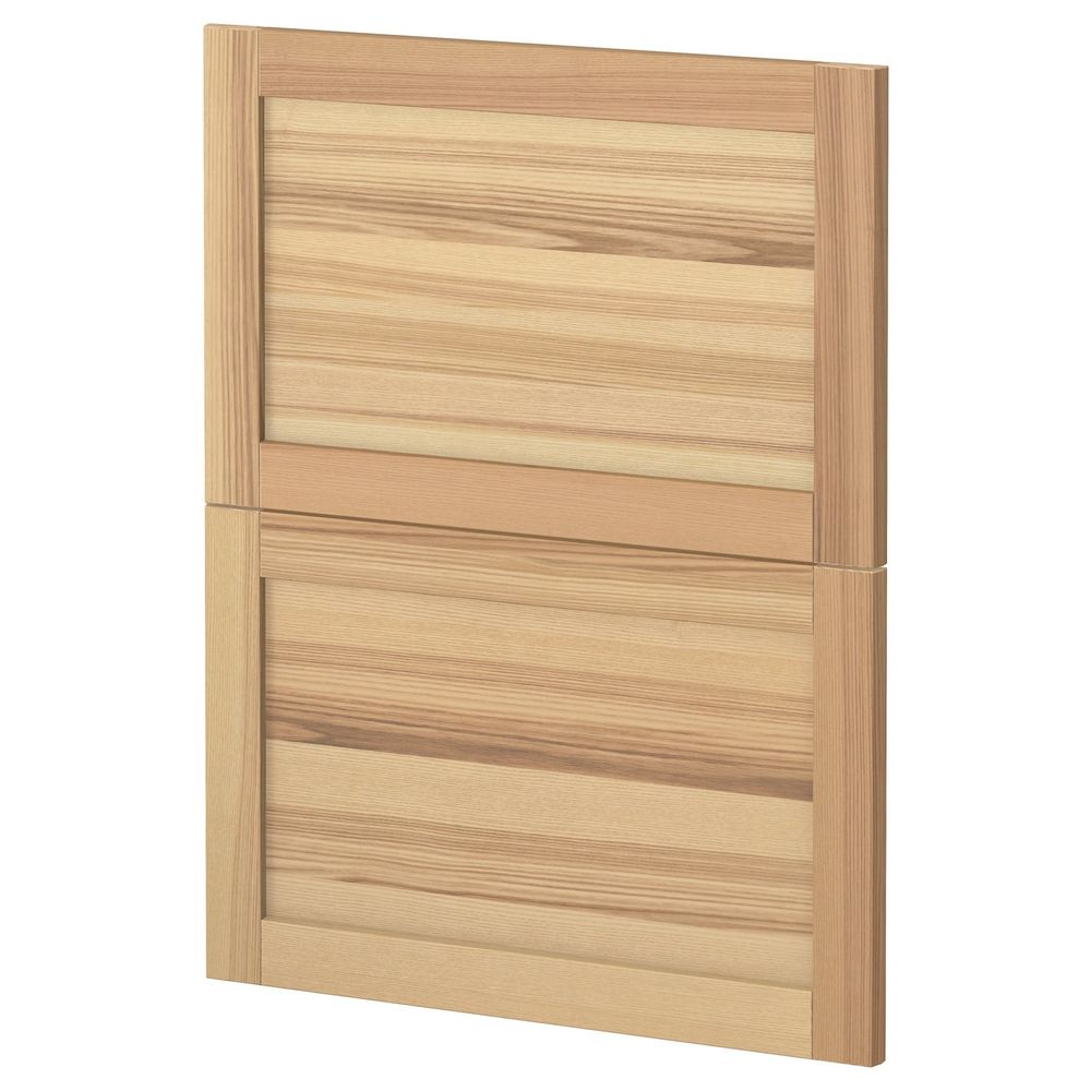 2 фасада для посудомоечной машины, Торхэмн ясень 60 см IKEA METOD МЕТОД 993.910.90 - схема-чертеж с размерами