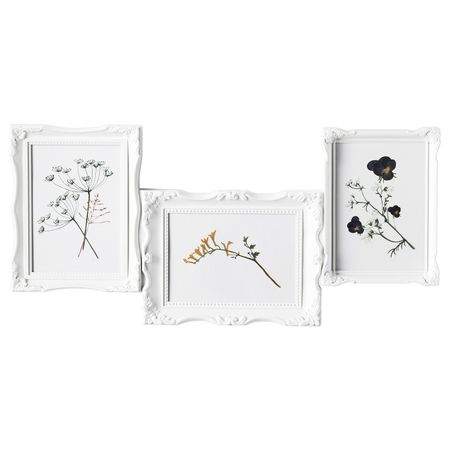 Рама для 3 фотографий, белый IKEA ВЭСБИ 803.854.14