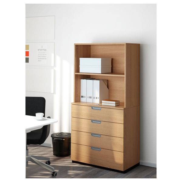 Дополнительный модуль ГАЛАНТ, дубовый шпон (80x80 см) - схема-чертеж с размерами