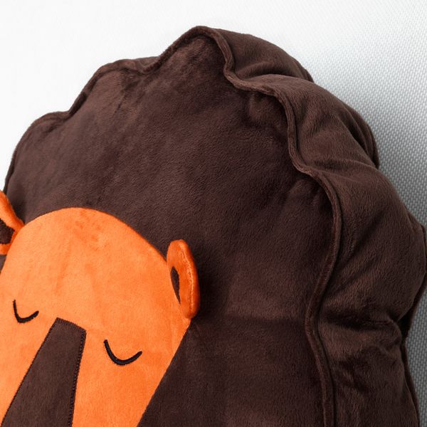 Подушка, лев/коричневый IKEA DJUNGELSKOG ДЬЮНГЕЛЬСКОГ 303.937.51 - фото 3