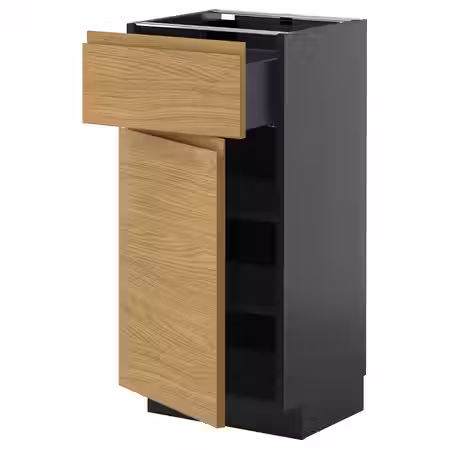 METOD / KNIVSHULT Напольный шкаф с ящиком/дверцей