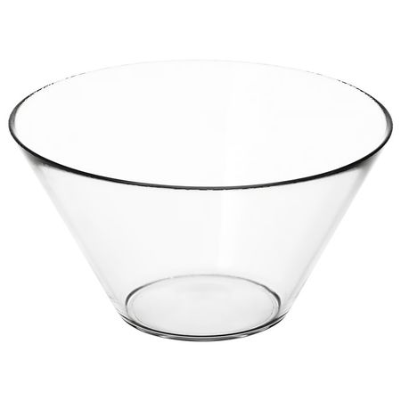TRYGG Миска сервировочная - прозрачное стекло 28 см
