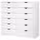 NORDLI Комод с 12 ящиками - белый 160x145 см