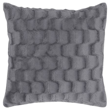 Чехол на подушку, 50x50 см, серый, клетка IKEA BLÅREGN 003.077.45